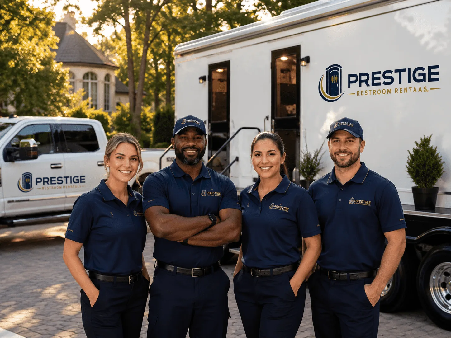 Trusted Luxury Portable Restrooms company in Angora, NE